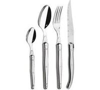 Ménagère 24 pièces Laguiole tout inox, Acier Inoxydable