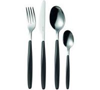 Guzzini Ménagère My Fusion 24 pièces 16,8×7,5×h25,5 cm Noir