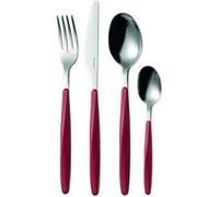 Guzzini Ménagère 11070055 – 24 pièces – Rouge