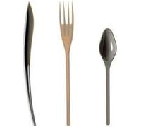 ménagère 30 couverts de table réutilisables taupe - isap v60menag.tp Gris G