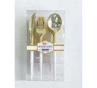 Ménagère Mariage Gourmet X 24 Pièces Coulour Dore