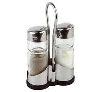 Ménagère Sel et Poivre en Verre et Inox - APS Aps