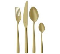Ménagère WMF Boston Gold, 24 pièces, 6 plats, acier inoxydable Cromargan, poli, va au lave-vaisselle
