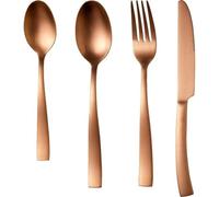Ménageres - ARTHUR MARTIN - AM0056 - 24 pieces - Acier inoxydable - Finition cuivre