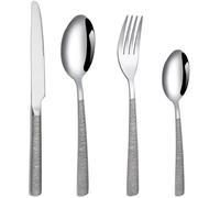 Ménagères - ARTHUR MARTIN - AM1551 - 24 pièces - Acier inoxydable - Finition manche strié