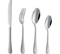 Ménageres - Arthur Martin - Am4463 - 24 Pieces - Acier Inoxydable - Finition Martelé