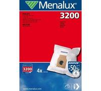 Pack 4 Sacs aspirateur synthétiques Menalux 3200 Blanc Blanc G