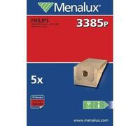 Menalux 3385 P Lot de 5 sacs pour aspirateurs Philips 3385 P