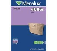 MENALUX 4686 P LOT DE 3 SACS EN PAPIER POUR ASPIRATEURS AQUAVAC G
