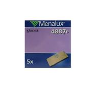 Menalux 4887 P Lot de 5 sacs en papier pour aspirateurs Kärcher