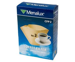 Menalux CFP2 Filtre Papier à Café 12 Tasses Maximum