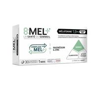 Menarini 8:Mel+ Mélatonine 30comp