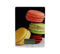 MENASTYL - Balance de cuisine jade élèctronique avec décor macaron 5kg 1g - 6210448
