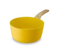 MENASTYL - Casserole 18cm Colorama safran - En Aluminium - Revêtement antiadhésif - Tous feux dont induction