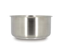 MENASTYL - Casserole inox 18/10 amovible 16 cm Iris Inox sans PFAS - Tous feux dont induction, four, réfrigérateur et lave-vaisselle - Empilables et résistantes - Poignée double sécurité
