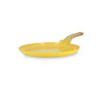 MENASTYL - Crêpière 26cm Colorama safran - En Aluminium - Revêtement antiadhésif en céramique - Tous feux dont induction