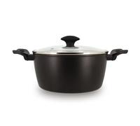 Menastyl Faitout 6020647 en aluminium forgé 24 cm Noir - Tous feux dont induction