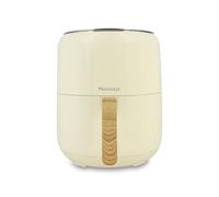 MENASTYL - Friteuse à air chaud 4.5l colorama crème avec poignée finition bois - 6025004