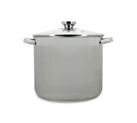 MENASTYL - MARMITE 9L 24CM EN ACIER INOXYDABLE AVEC COUVERCLE EN VERRE - 4615455