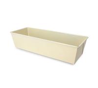 Menastyl Moule à Cake Colorama 30,5x11,5 cm en Acier Carbone Crème