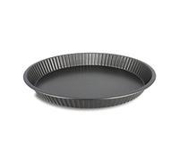 Menastyl Moule à Tarte 28 cm en Amandine Acier Carbone Anti-adhésif