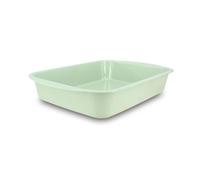 Menastyl Plat à four Colorama 40x28 cm en Acier Carbone Céladon céramique