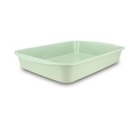 MENASTYL - Plat a four colorama 45x30cm en acier carbone celadon - 6021075