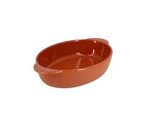 MENASTYL - Plat à four octave ovale 27x16.5cm 950ml en grès terracotta - 3356161