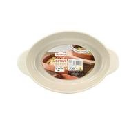 Menastyl - Plat À Four Ovale - Octave - Beige - Beige