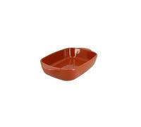 Menastyl Plat à four rectangulaire Octave en grès terracotta 27,3 x 16,5 cm