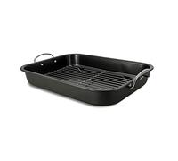 MENASTYL - Plat rôtisserie avec grille 43,5x29cm amandine - 6020003