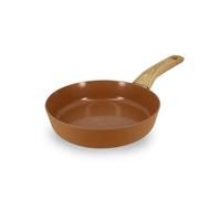 MENASTYL - Poêle 20cm Colorama noisette - En Aluminium - Revêtement antiadhésif en céramique - Tous feux dont induction
