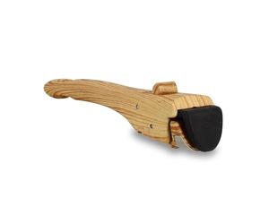 MENASTYL - Poignée Amovible en Bakélite Couleur Bois - Sécurité 1 Clic - Rangement Compact - Résistante à la Chaleur - Manche Amovible Compatible Batterie de Cuisine Gamme Colorama Amovible