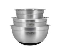 MENASTYL - Set 3 bols à mélanger en acier inoxydable anti-derapant - 5014115