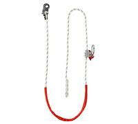 MENAYODA Câble de positionnement réglable, câble de maintien avec réducteur de câble PROT-3, sécurité anti-chute pour la connexion entre votre harnais et le point d'ancrage