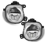 MenDaOLv Phare de Travail Voiture Gauche Droite Avant Pare-chocs Antibrouillard Conduite Lumière Lampe Ampoule Pour X3 F25 X4 F26 X5 F15 X6 F16 2014-2019 63177317251 63177317252.,B