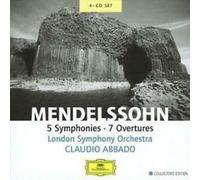Mendelssohn – Symphonies nos. 1 à 5 (Intégrale), Ouvertures – Coffret 4 CD