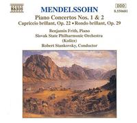 Mendelssohn Bartholdy – Concertos pour piano n°1 & n°2 · Capriccio op.22 · Rondo op.29 – NAXOS