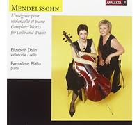 Mendelssohn-Bartholdy, F. - Mendelssohn: Complete Works for Cello & Piano [Import]
