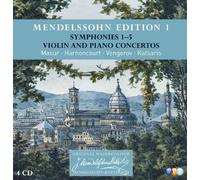 Felix Mendelssohn – Mendelssohn Édition: Symphonies 1-5 / Violin and Piano Concer – CD