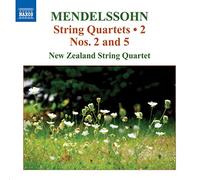 Mendelssohn-Bartholdy, F. – Quatuors à cordes Vol. 2 (n° 2 et 5) – NAXOS