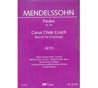 Mendelssohn-Bartholdy, Felix: Paulus - Chorstimme Alt 4 Playalong-CD's