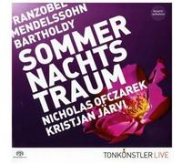 Mendelssohn Bartholdy : Sommernachtstraum. Järvi, Nö Tonkünstler-Orchester.