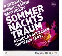 Mendelssohn Bartholdy : Sommernachtstraum. Järvi, Nö Tonkünstler-Orchester