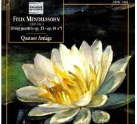Mendelssohn : Complete String Vol.2. Arriaga Quartet