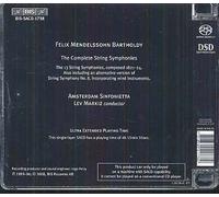 Mendelssohn: Complete String Symphonies [Sacd]