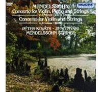 Mendelssohn - Concerto for Violin Piano & Strings