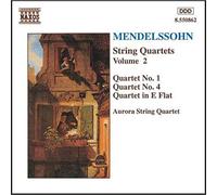 Mendelssohn, F. – Quatuors à cordes Vol. 2