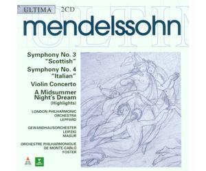 Mendelssohn, F. - Symphony 3/4/Con Vn 2 Opus. 64/Midsum