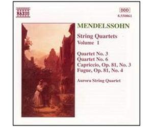 Mendelssohn, Felix Bartholdy - Quartet String 3/6/Capriccio 3/&